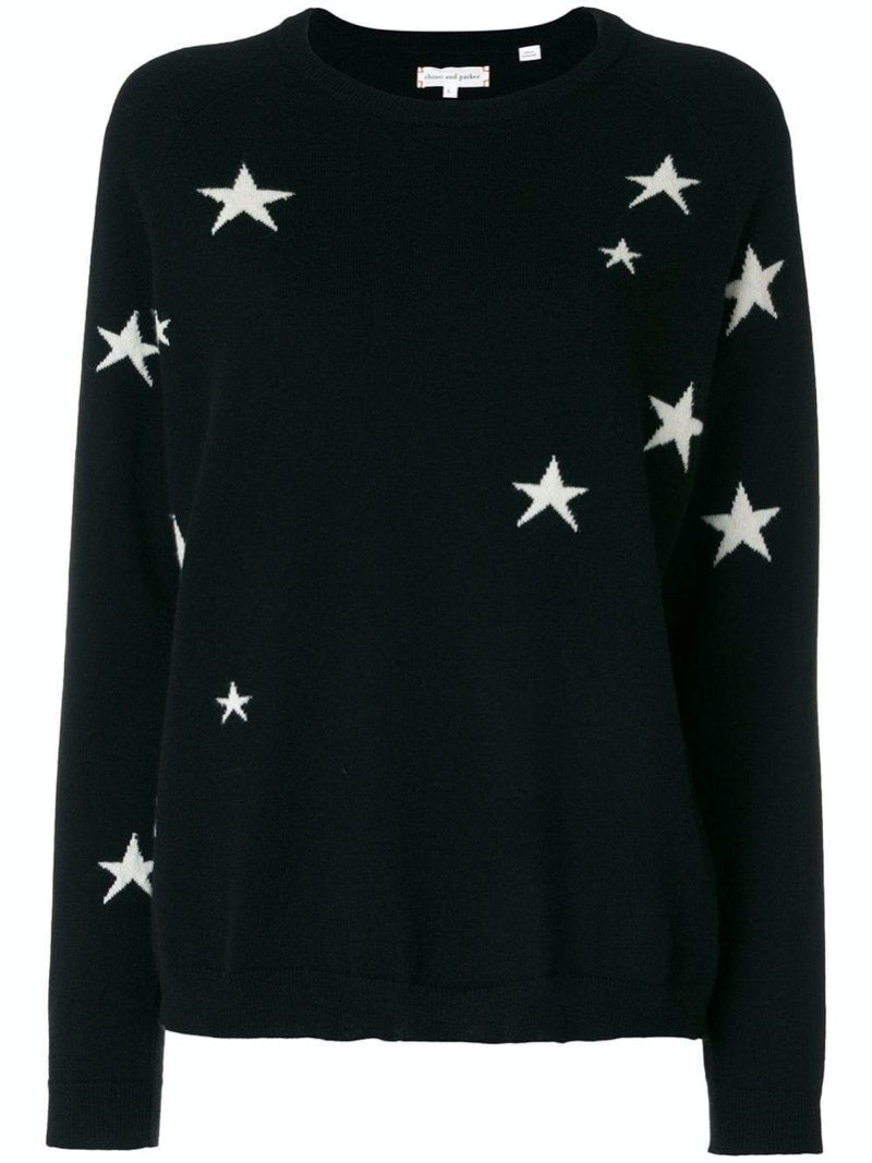 Chinti and parker outlet star cashmere sweater